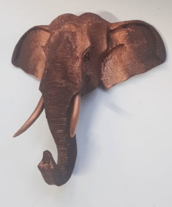 Ελέφαντας Κεφάλι Τοίχου 27cm x 27cm