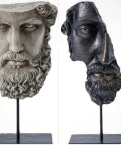 Δίας Προτομές Σετ με 2τμχ 45cm