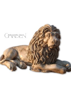 Λιοντάρι Καθιστό Διακοσμητικό Τσιμεντένιο