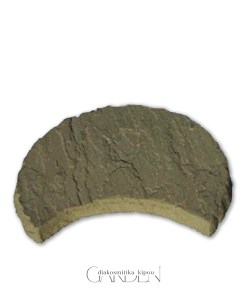 Πέτρα Έλλειψη Τσιμεντένια. Πάτημα κήπου